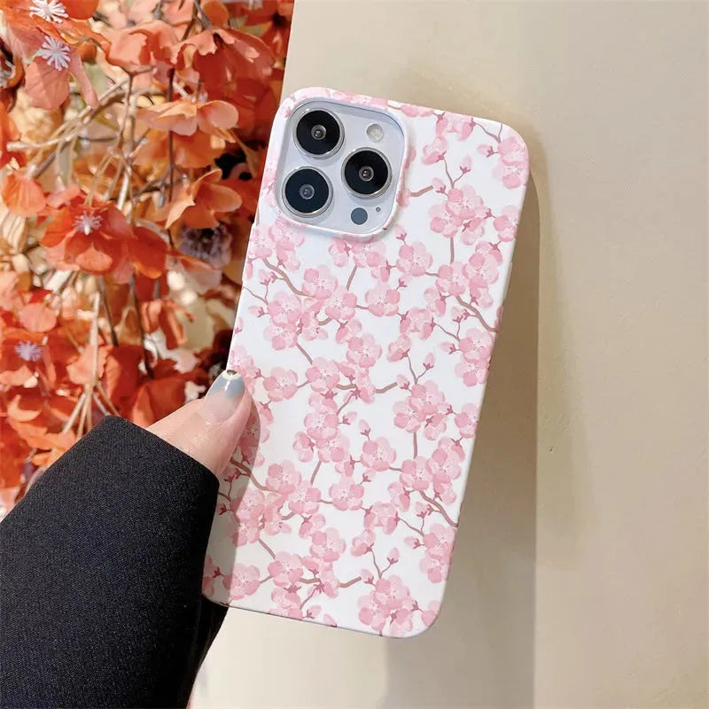 Flower Phone Case Suitable For IPhone13 1211promax Soft Cover Xr All-inclusive Drop-resistant - Bellarte Enchanté Flower Phone Case Suitable For IPhone13 1211promax Soft Cover Xr All-inclusive Drop-resistant
